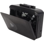 Lecteur de cassettes portable - 1 pice noir convertisseur usb cassette vers mp3 radio fm / am stro ...