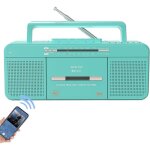 Lecteur cassette portable - 1001 piles batteries - convertisseur cassette en mp3 - bluetooth - radio ...