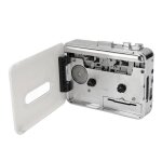 Lecteur de cassettes - rtro - usb - convertisseur mp3 - portable - couteurs inclus