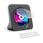 Lecteur cd bluetooth avec design bureau lecteur cd radio portable avec double haut - parleurs & minuterie ...