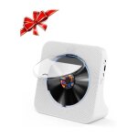 Lecteur cd bluetooth avec haut - parleur lecteur cd de bureau baladeur cd lecteurs de cd avec couvercle ...