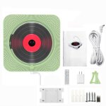 Lecteur cd bluetooth lecteurs de cd avec haut - parleur couvercle anti - poussire et tlcommande et ...