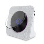 Lecteur cd multifonction bluetooth usb fm avec haut - parleur int�gr� �cran lcd et t�l�commande