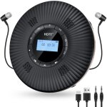 Lecteur cd portable avec transmetteur fm bluetooth �cran r�tro�clair� � bouton tactile rechargeable noir ...