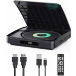 Lecteur dvd hdmi 1080p multi - rgion pour tv - port usb mmoire de pause compatible cd / mp3 - cbles ...