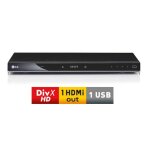 Lecteur dvd - lg dvx582h