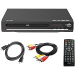Lecteur dvd multimédia noir - lit dvd / cd / mp3 / mp4 ports usb / hdmi / av - sans restriction région ... Lecteur dvd multimédia noir - lit dvd / cd / mp3 / mp4 ports usb / hdmi / av - sans restriction région ...