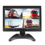 A lecteur dvd portable 480p 96x54mm moniteur vid�o embarqu� de 101 pouces avec cam�ra de recul moniteur ...