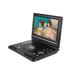Lecteur dvd portable 98 avec cran pivotant hd 9 pour voiture et enfants support multiformat disques ...