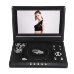 Lecteur dvd portable avec �cran rotatif 98 pouces �cran orientable sur 270 degr�s batterie rechargeable ...