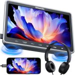 Lecteur dvd voiture 105 enfant 1080p hdmi - design pratique et compatible usb / tf