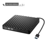 Lecteur graveur dvd cd externe dvd - cd lecteur portable usb 3. 0 transfert de donnes haute vitesse ...