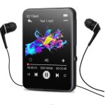 Lecteur mp3 de 32 go avec bluetooth 5. 0cran entirement tactile de 2. 4 pouceslecteur mp3 et mp4 avec ...