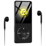 Lecteur mp3 8 go lecteur mp4 de sport 100 heures dautonomie en veille lecteur de musique sans perte fm ...