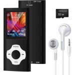 Lecteur mp3 - mp4 - - 64go - bluetooth 5. 2 - hifi sport - radio et e - book