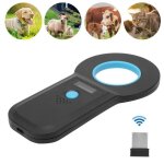 Lecteur de puce animale - jn - rfid portable - bluetooth - rechargeable - haute qualit