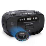 Lecteur radio / k7 / cd - thomson - rk200cd - tuner analogique fm - enregistreur - aux 35mm