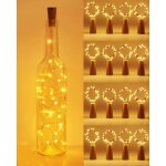 Led bouteille guirlande 2m 20 led [16 pi�ces] guirlande lumineuse lampe bouteille �tanche fil dargentflexible ...