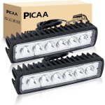 Led phare 2pcs 6 pouces 18w projecteur spot longue port�e moto feux de travail lampe 12v hors routevoiture ...