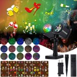 Led projecteur no�l decoration ext�rieur 2 en 1 lampe t�l�commande cadeau / anniversaire / jardin / nuptiale ...