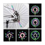 Led roue de v�lo 64 led 30 images diff�rentes lampe roue velo etanche pour diy pneu de v�lo au - dessus ...