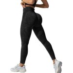 Leggings 3d pour femme leggings femme taille haute sans couture push - up opaque pantalon sport pour ...