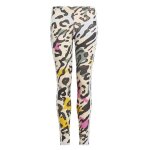 Legging blanc / noir à imprimés fille adidas ib8604 Legging blanc / noir à imprimés fille adidas ib8604