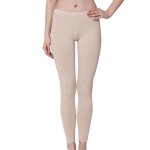 Leggings pour femme - celodoro - �jersey stretch en coton - beige