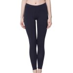 Leggings pour femme - celodoro - �jersey stretch en coton - bleu fonc�