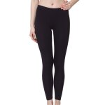 Leggings pour femme - celodoro - �jersey stretch en coton - noir