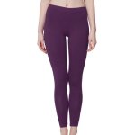 Leggings pour femme - celodoro - �jersey stretch en coton - violet