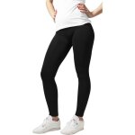 Legging femme - urban classics - pa - noir - elastique taille - mod�le authentique