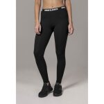 Legging femme - urban classic - taille haute - noir - ajuste - 95% coton