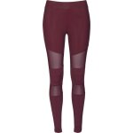 Legging femme - urban classics - urban classic mesh - taille haute - ajustée - noir / rouge Legging femme - urban classics - urban classic mesh - taille haute - ajustée - noir / rouge