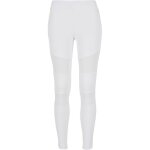 Legging femme - urban classics - tech mesh - blanc - confort optimal - libert de mouvement