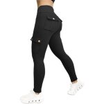 Legging sport pour femmes avec poche pantalons de sports femme push up pantalons de yoga et pilates 01 ...