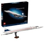 Lego 10318 exclu cdiscount icons le concorde maquette davion  construire pour les adultes set de vhicule ...