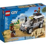 Jouet - lego - 60267 - voiture safari - 5 figurines - v�hicule tout - terrain - multicolore