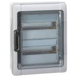 Coffret de distribution - legrand - 601982 - 2 rang�es - ip65 - utilisation ext�rieure