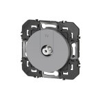 Legrand - prise tv type f � visser dooxie finition alu - emballage blister