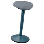 Leitz siège assis - debout gris foncé 65450089 Leitz siège assis - debout gris foncé 65450089