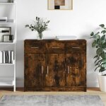 Lemon buffet bahut armoire de cuisine - uu vaisselier chêne fumé 91x28x75 cm - bois dingénierie ccl28545656 ... Lemon buffet bahut armoire de cuisine - uu vaisselier chêne fumé 91x28x75 cm - bois dingénierie ccl28545656 ...