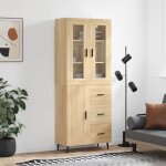 Lemon buffet haut armoire de cuisine - uu vaisselier chêne sonoma 695x34x180 cm - bois dingénierie ccl61319101 ... Lemon buffet haut armoire de cuisine - uu vaisselier chêne sonoma 695x34x180 cm - bois dingénierie ccl61319101 ...