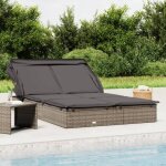 Lemon transat pour ext�rieur?vidaxl transat 2 places avec toit pliable gris 213x118x97 cm ccl91907818 ...