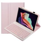 Pour lenovo pad plus tab p11 gen 2 couvrette de support en cuir pu en cuir pu avec clavier bluetooth ...