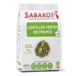Lentilles vertes de france - sachet papier 240g - sabarot