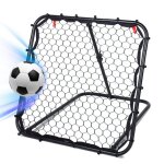 Leogreen filet de rebond de football ajustable angle réglables rebondeur pour football 84 x 84 cm Leogreen filet de rebond de football ajustable angle réglables rebondeur pour football 84 x 84 cm