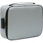 L�preuve du feu de document de sac de coffre - fort ignifuge r�sistant � leau de largent cassette - triple ...