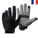 Lerway gants de cyclisme antidrapant gants de vlo anti - choc respirant pour vtt unisexes(s)