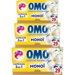 Lessive liquide en capsules 3 en 1 oui pour tahiti - 87 lavages - monoi - propret clatante&parfum longue ...